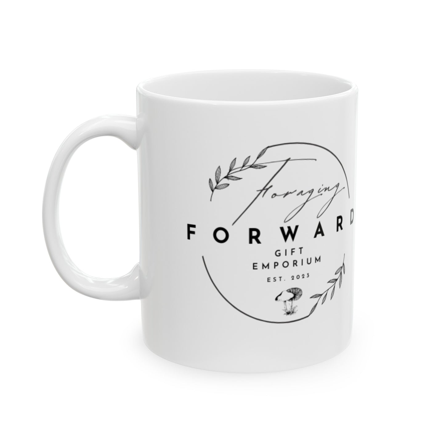 Foraging Forward Ceramic Mug, 11oz